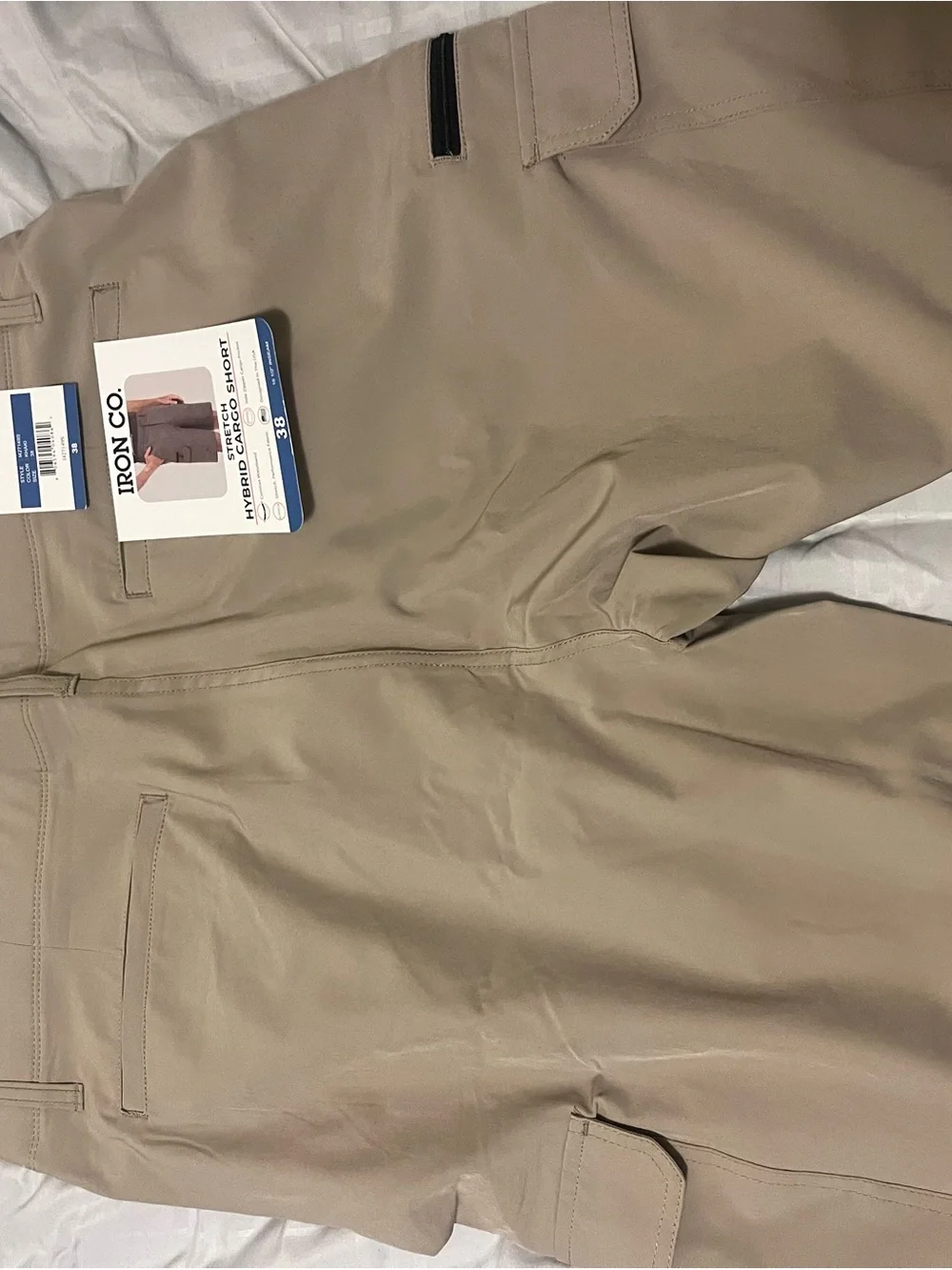 Men's Tactical Cargo Shorts in Taupe – Lightweight Everyday Utility